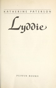 Cover of: Lyddie by Katherine Paterson