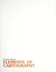 Elements of cartography by Arthur Howard Robinson