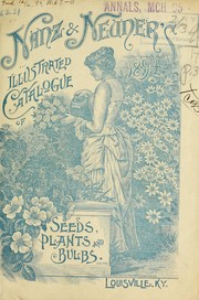 Cover of: Nanz & Neuner's illustrated catalogue of seeds, plants and bulbs