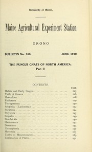 Cover of: The fungus gnats of North America, part II
