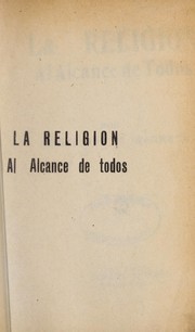 Cover of: La religio n al alcance de todos