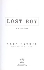 Cover of: Lost boy: my story