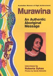Cover of: Murawina : An Authentic Aboriginal Message