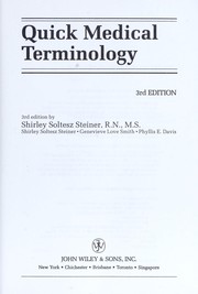 Cover of: Quick medical terminology