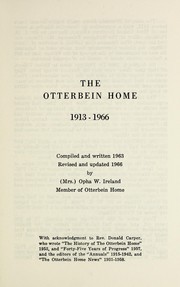 Cover of: The Otterbein Home, 1913-1966