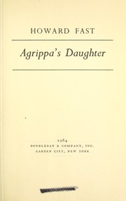 Cover of: Agrippa's daughter