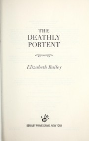 Cover of: The Deathly Portent