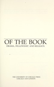 Cover of: The people of the book: drama, fellowship, and religion
