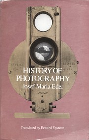 Cover of: History of photography