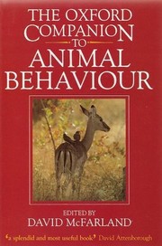 Cover of: The Oxford companion to animal behavior by edited by David McFarland ; foreword by Niko Tinbergen.