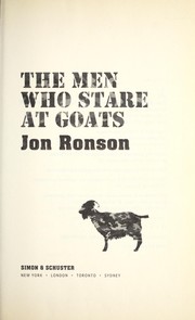 Cover of: Men who stare at goats