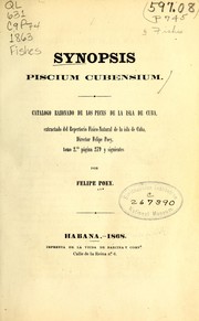 Cover of: Synopsis piscium Cubensium