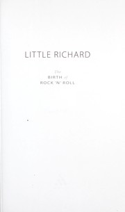 Cover of: Little Richard