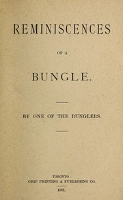 Reminiscences of a bungle by T. S. Russell