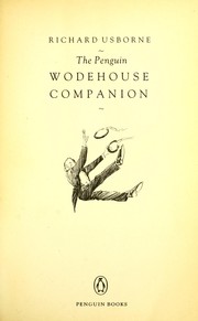 Cover of: The Penguin Wodehouse companion