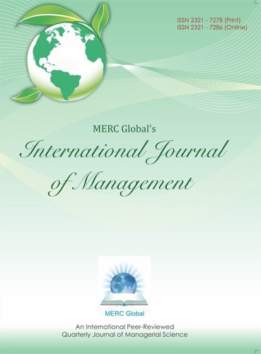 MERC Global's International Journal of Management by