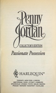 Cover of: Passionate Possession