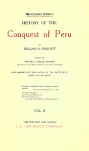 Cover of: History of the Conquest of Peru by William Hickling Prescott