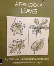 Cover of: A first look at leaves