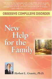 Cover of: Obsessive Compulsive Disorder: New Help for the Family