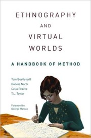 Cover of: Ethnography and virtual worlds: a handbook of method