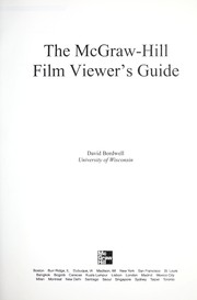 Cover of: The McGraw-Hill film viewer's guide