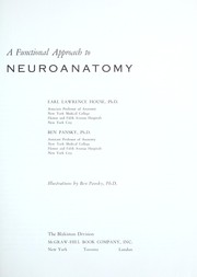 Cover of: A functional approach to neuroanatomy