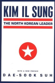 Cover of: Kim Il Sung by Dae-Sook Suh