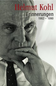 Erinnerungen by Helmut Kohl