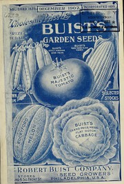 Cover of: Wholesale price list: Buist's prize medal garden seeds