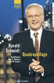 Cover of: Quadrupelfuge by Harald Schmidt