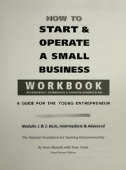 Cover of: How To Start And Operate A Small Business
