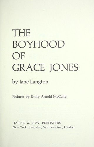 The boyhood of Grace Jones.