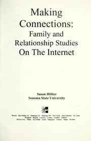 Cover of: Making connections: family and relationship studies on the Internet