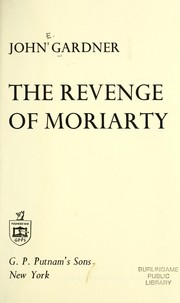 Cover of: The revenge of Moriarty