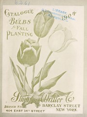 Cover of: Catalogue of bulbs for fall planting