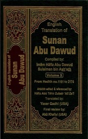 Cover of: Sunan Abu Dawud, Volume 2 by 