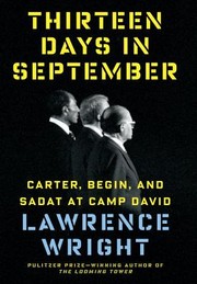 Cover of: Thirteen days in September : Carter, Begin, and Sadat at Camp David