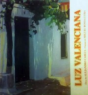 Cover of: Luz Valenciana: Óleos del pintor Valenciano Alejandro Cabeza