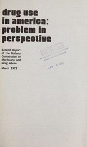 Cover of: Drug use in America: problem in perspective: second report.