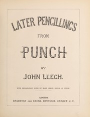 Cover of: Later pencillings from Punch