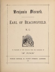 Benjamin Disraeli. Earl of Beaconsfield, K.G. by Leigh, Percival