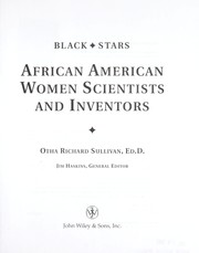 Cover of: African American women scientists and inventors