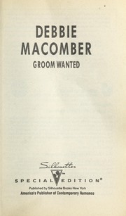 Cover of: Groom Wanted (From This Day Forward #1) (Silhouette Special Edition, No 831)