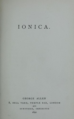Ionica