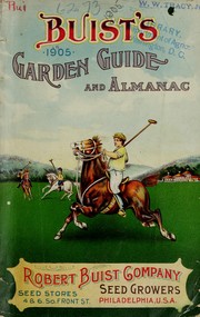 Cover of: Buist's garden guide and almanac