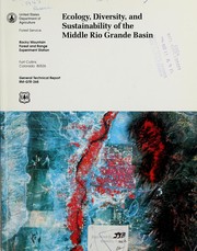 Cover of: Ecology, diversity, and sustainability of the middle Rio Grande Basin
