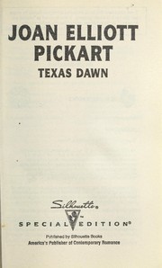 Cover of: Texas Dawn (Family Men)