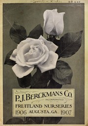 Cover of: P.J. Berckmans Co., Incorporated [catalog]