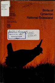 Birds of Cimarron National Grassland by Ted T. Cable